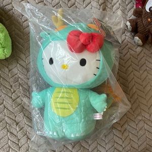 Hello kitty dragon plush